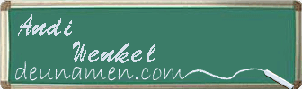 Andi Wenkel Visitenkarte